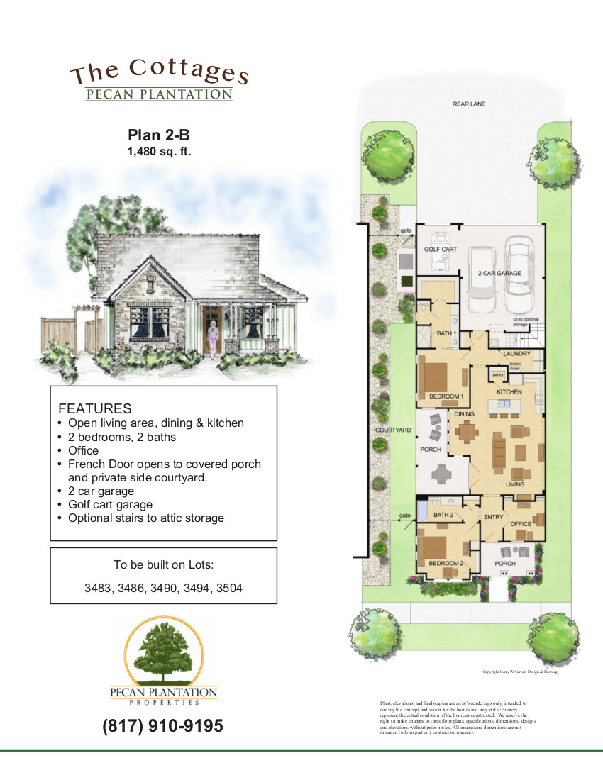 The Cottages Plan 2-B