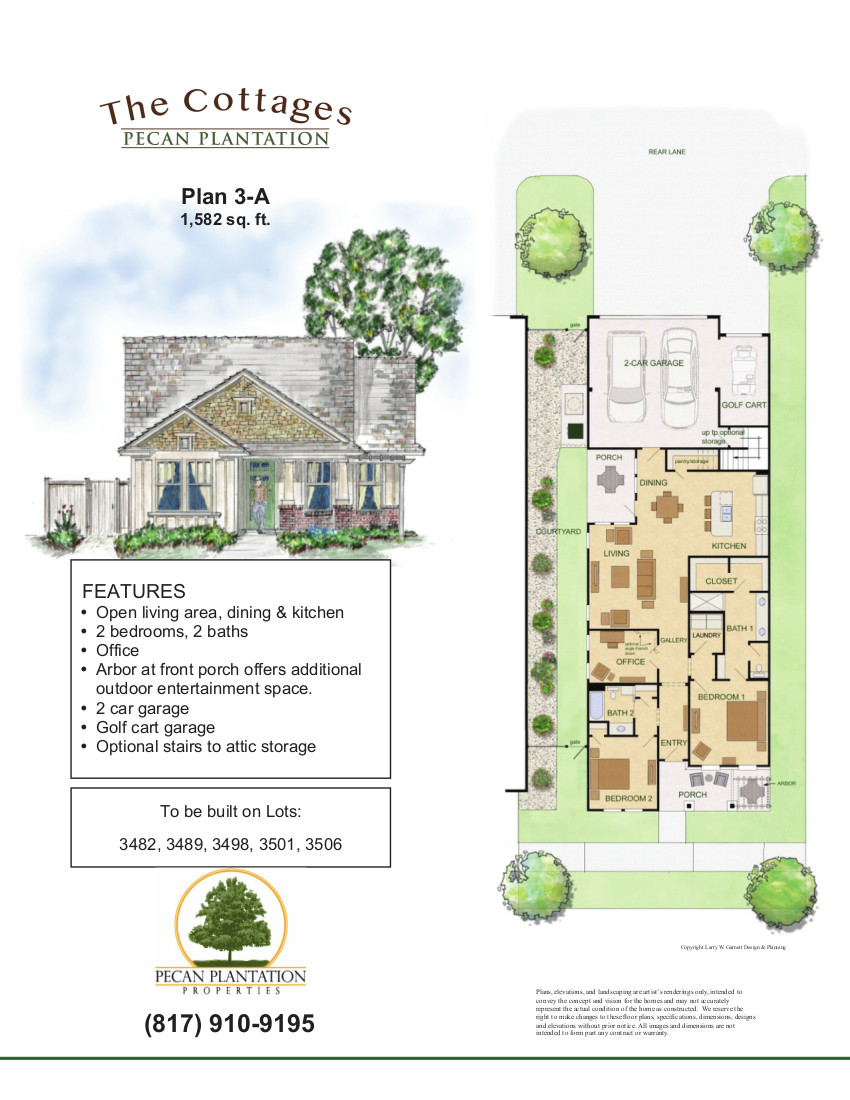 The Cottages Plan 3-A