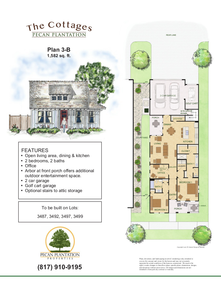 The Cottages Plan 3-B