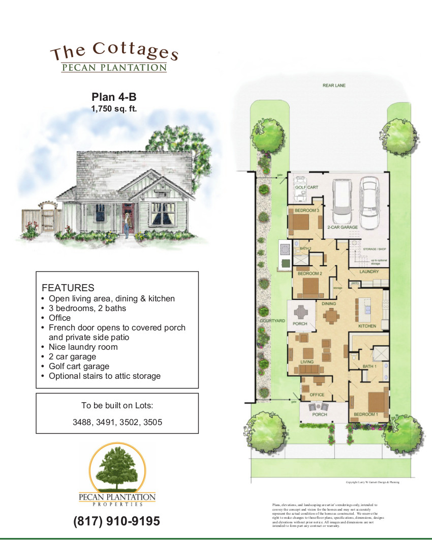 The Cottages Plan 4-B